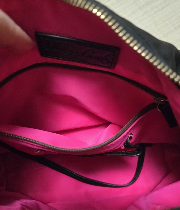 Dooney & Burke Black Nylon Women’s Shoulder Bag